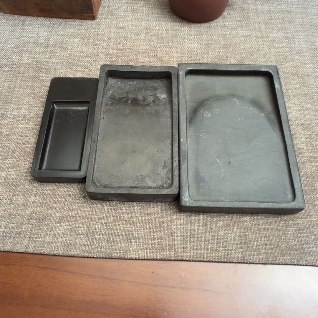 茶壶紫砂三个砚台