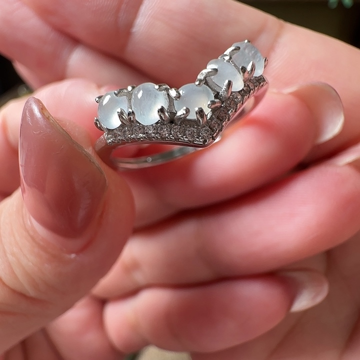 花***花翡翠未镶嵌手镯翡翠9.9