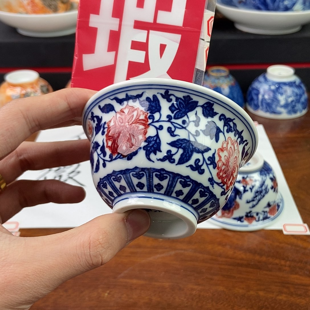 杯景德镇手绘陶瓷艺术