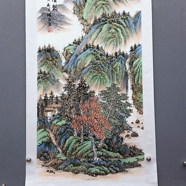 国画书法作品多次参加