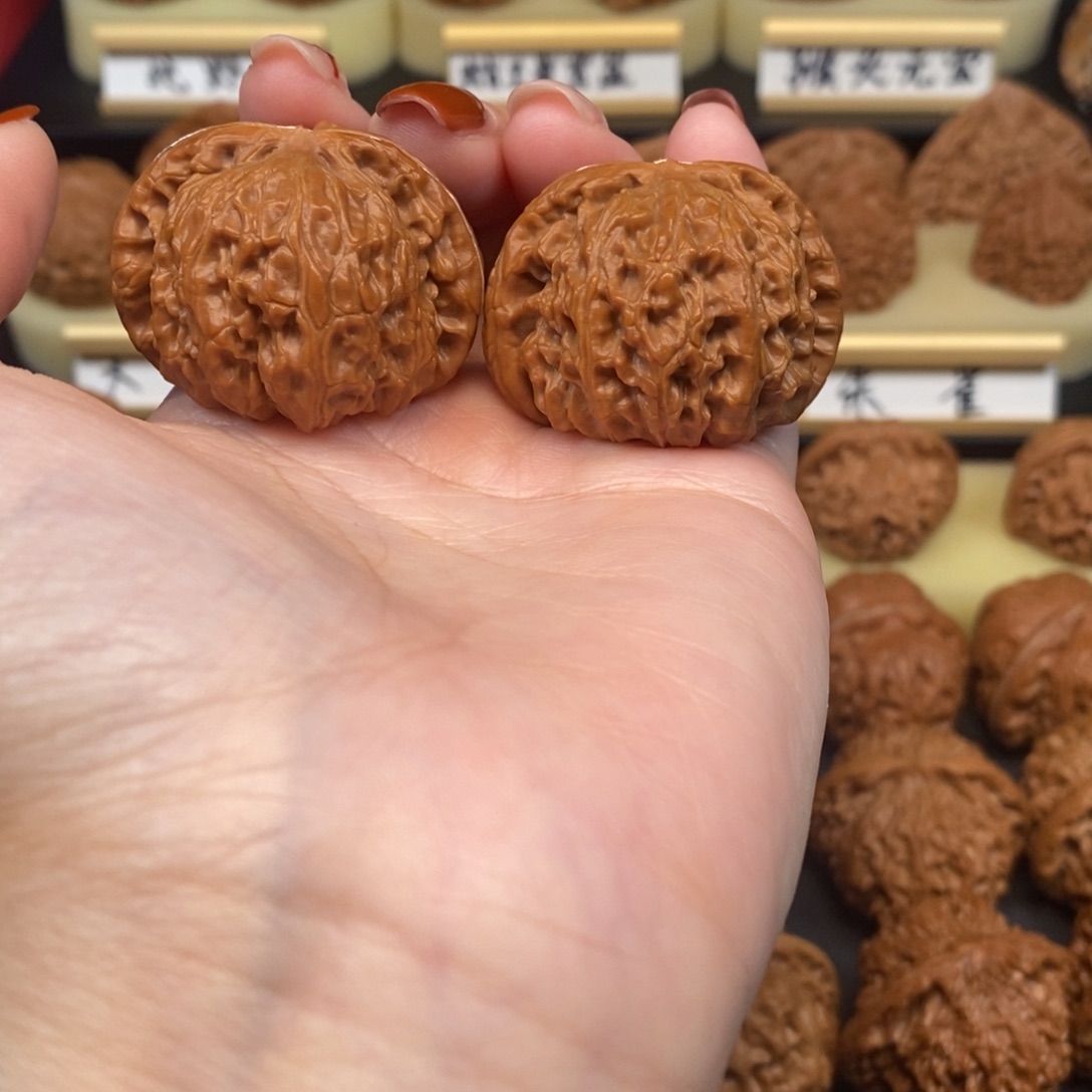 吊坠文玩核桃白狮子