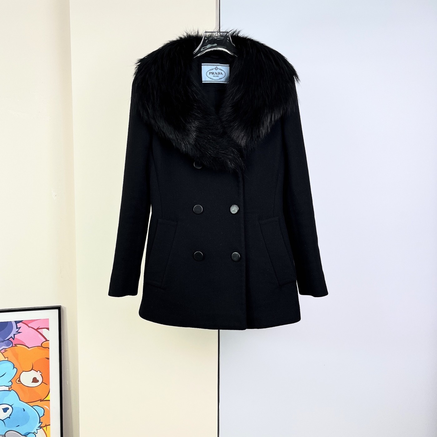 95新 Prada/普拉达 毛呢外套/38码/Xsp32264