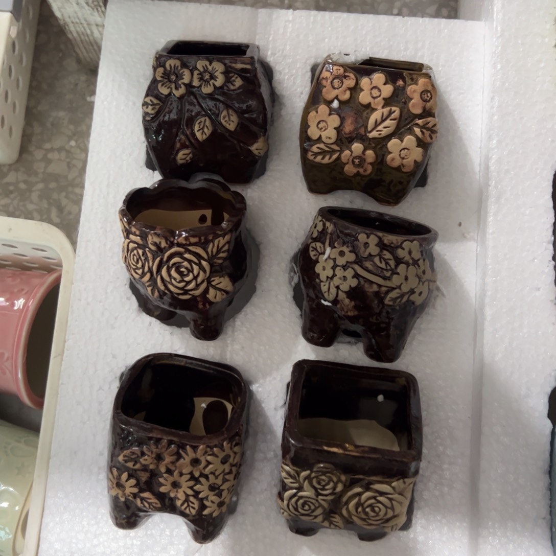 陶瓷多肉小花盆@@2