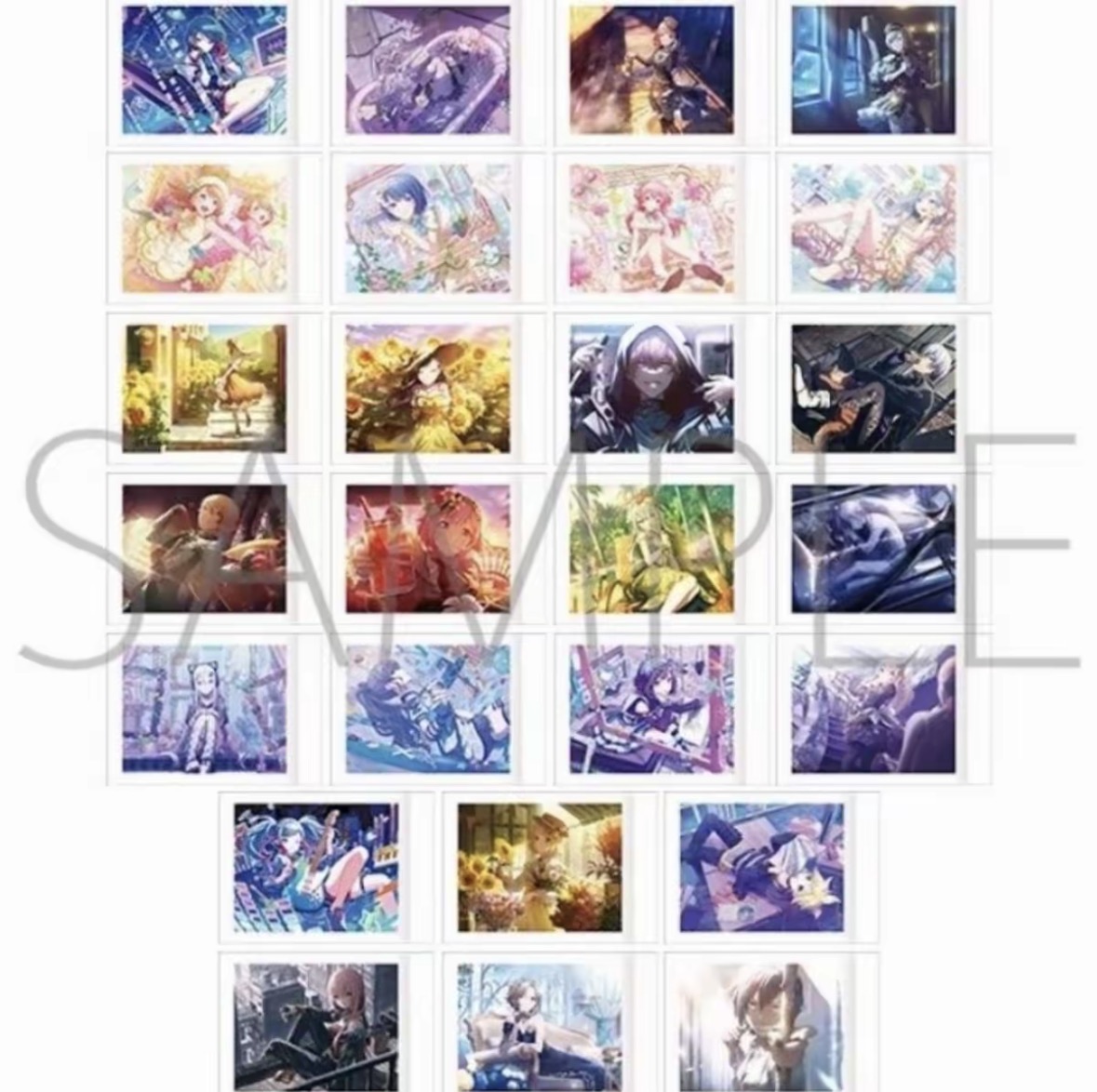 世界计划 PJSK 拍立得第四五六弹AB 盲盒代拆