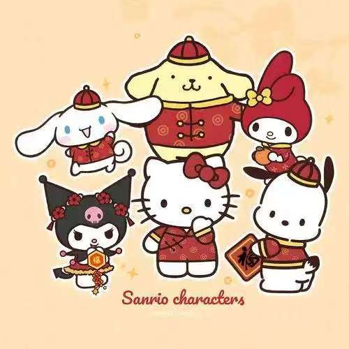 （啵啵间专用）日本正品三丽鸥家族玩偶、挂件、饰品