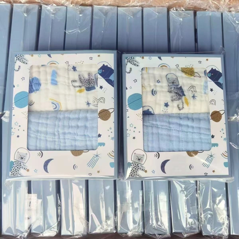 g/b 婴儿六层新生儿口水巾