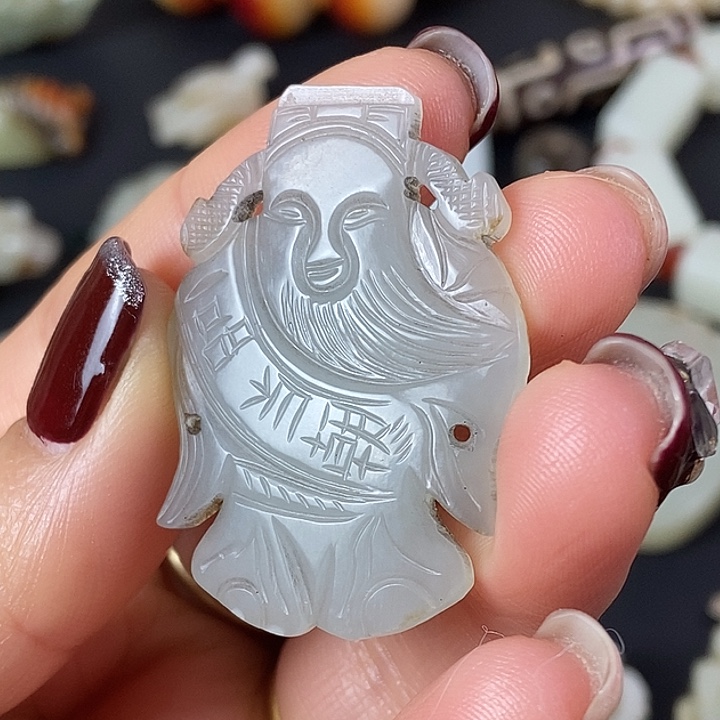 和田玉挂件未镶嵌