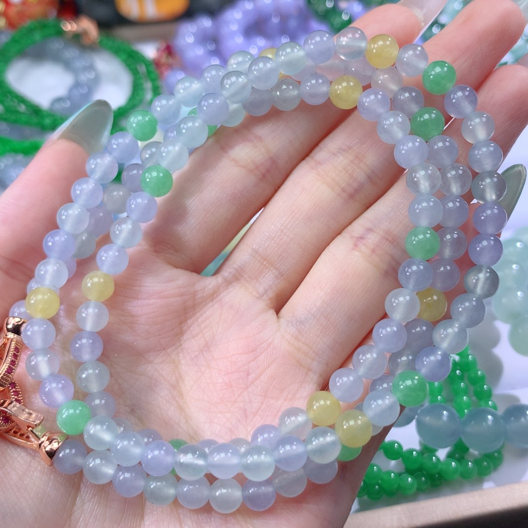未镶嵌手链翡翠翡翠