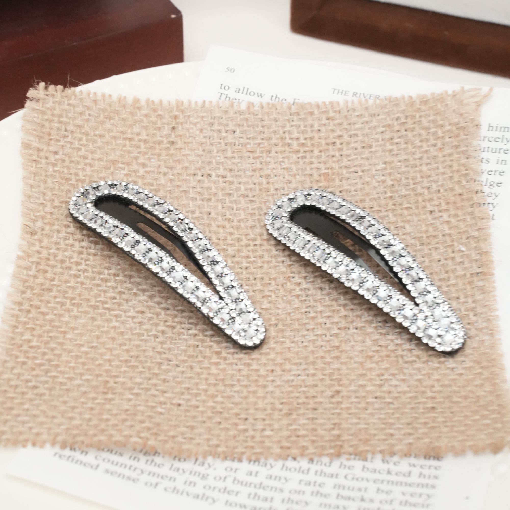 【FNQ525】复古风日韩BB夹边夹女卡通风发夹刘海夹时尚饰品气质