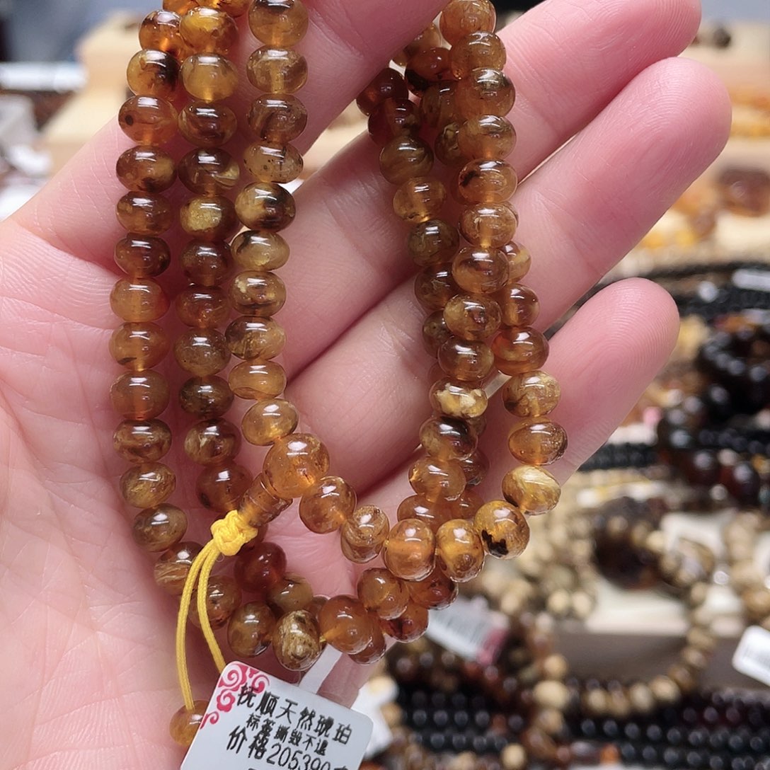 琥珀裸石未镶嵌七20210