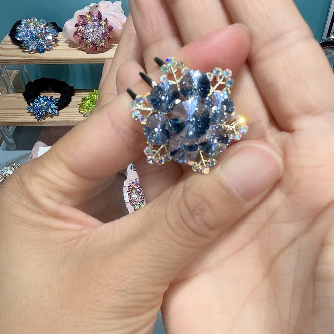 皮质铁合金发夹固定