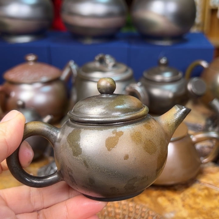 陶爬*柴烧坭兴陶80cc