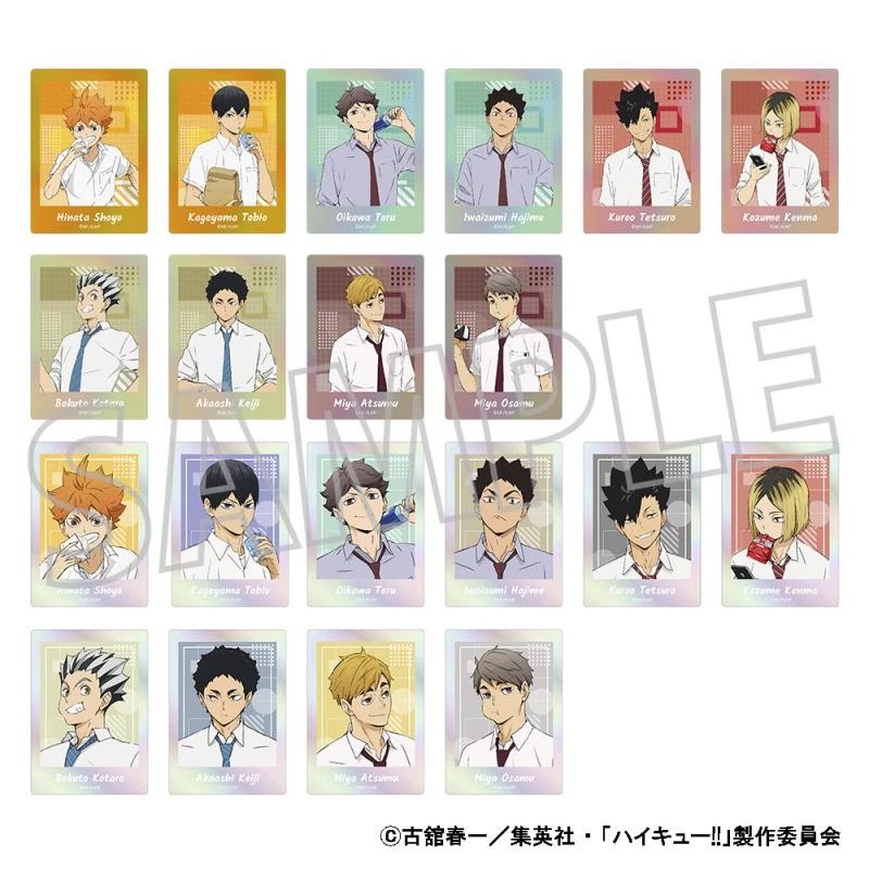 【悦谷社】Movic 排球少年极光霓虹色拍立得风透卡