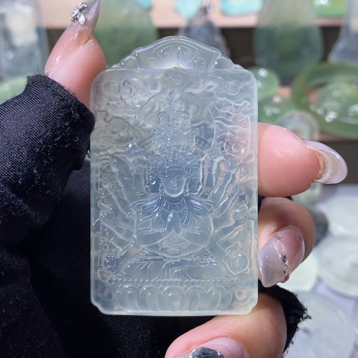 岫玉吊坠未镶嵌吊坠