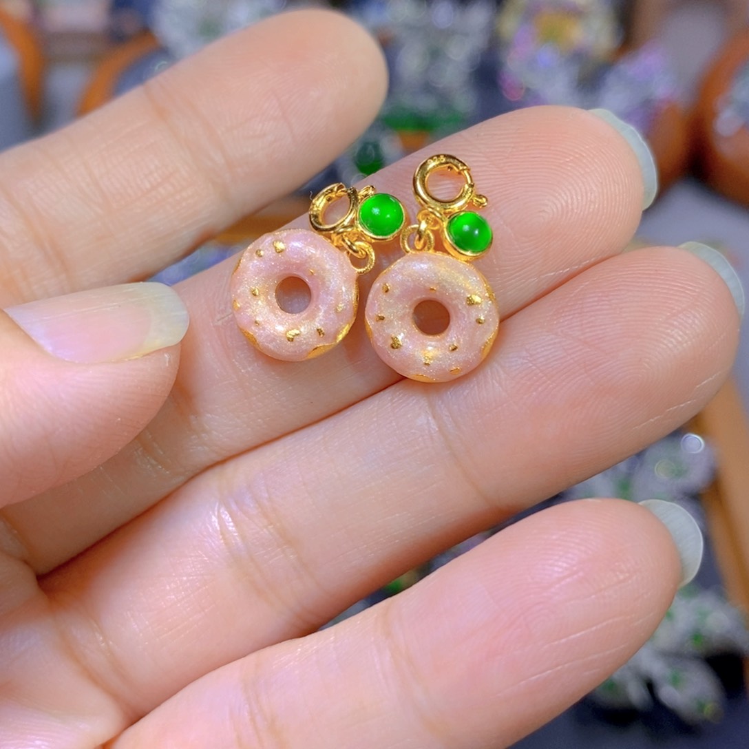 翡翠颈饰银S925镶嵌多样性发其一