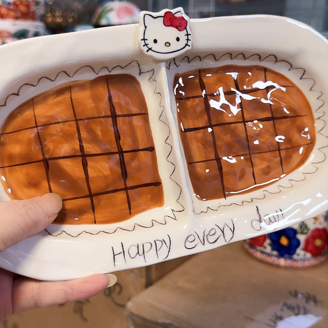 陶瓷分餐盘外贸一只看图