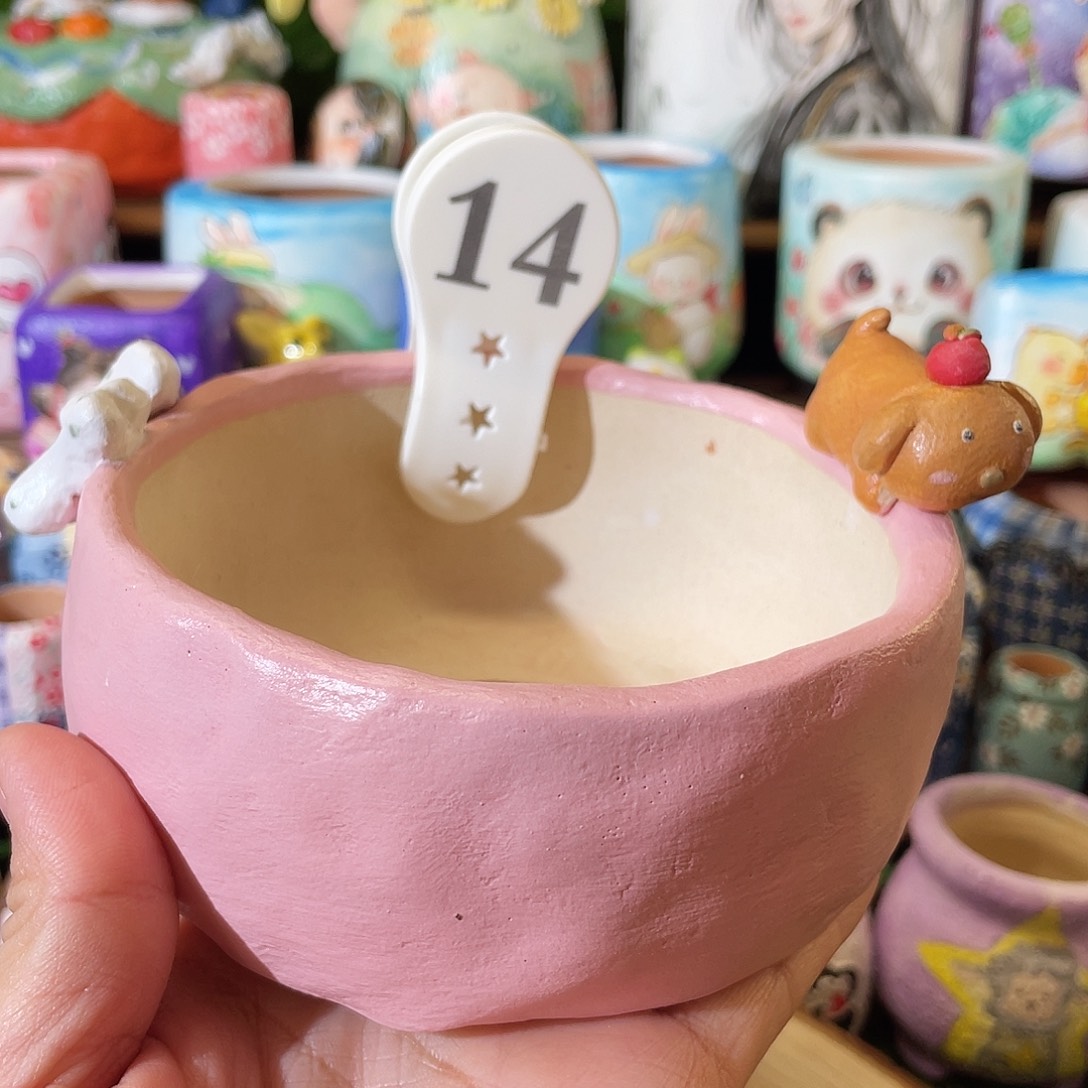 红陶14….手工手绘