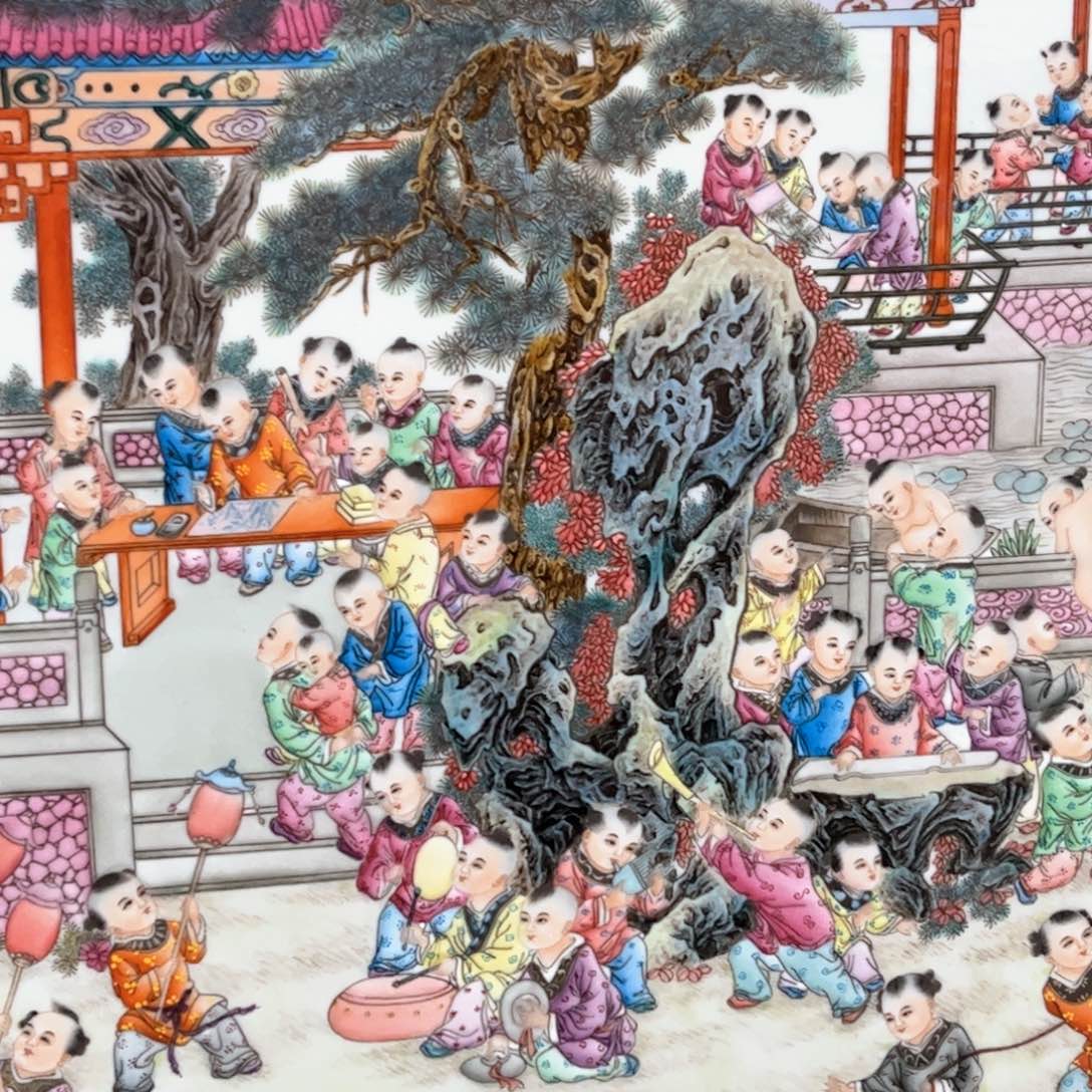 景德镇陶瓷手工手绘爷