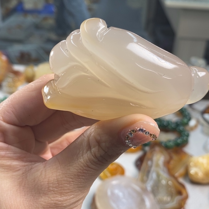 玛瑙/玉髓吊坠(不含链)未镶嵌