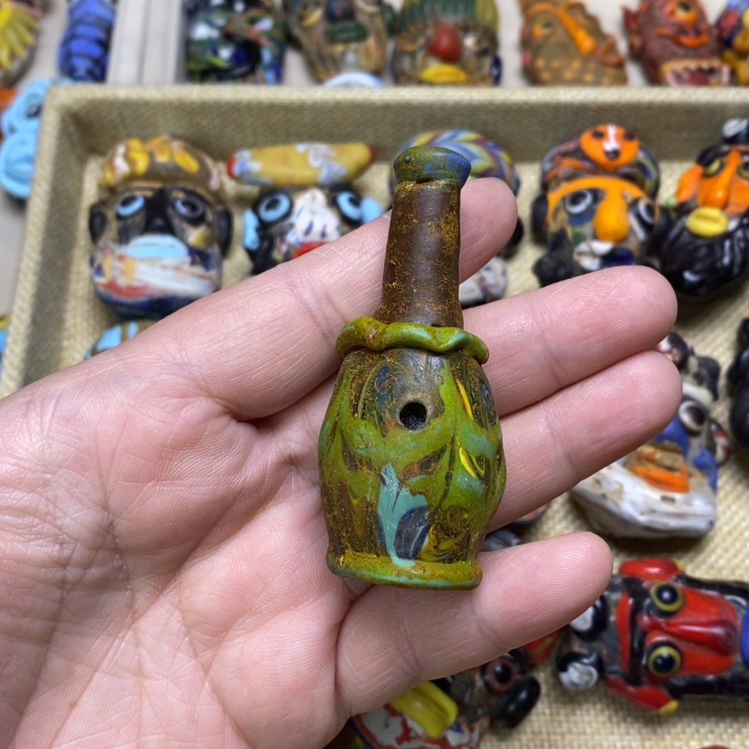 琉璃颈饰福利花瓶070