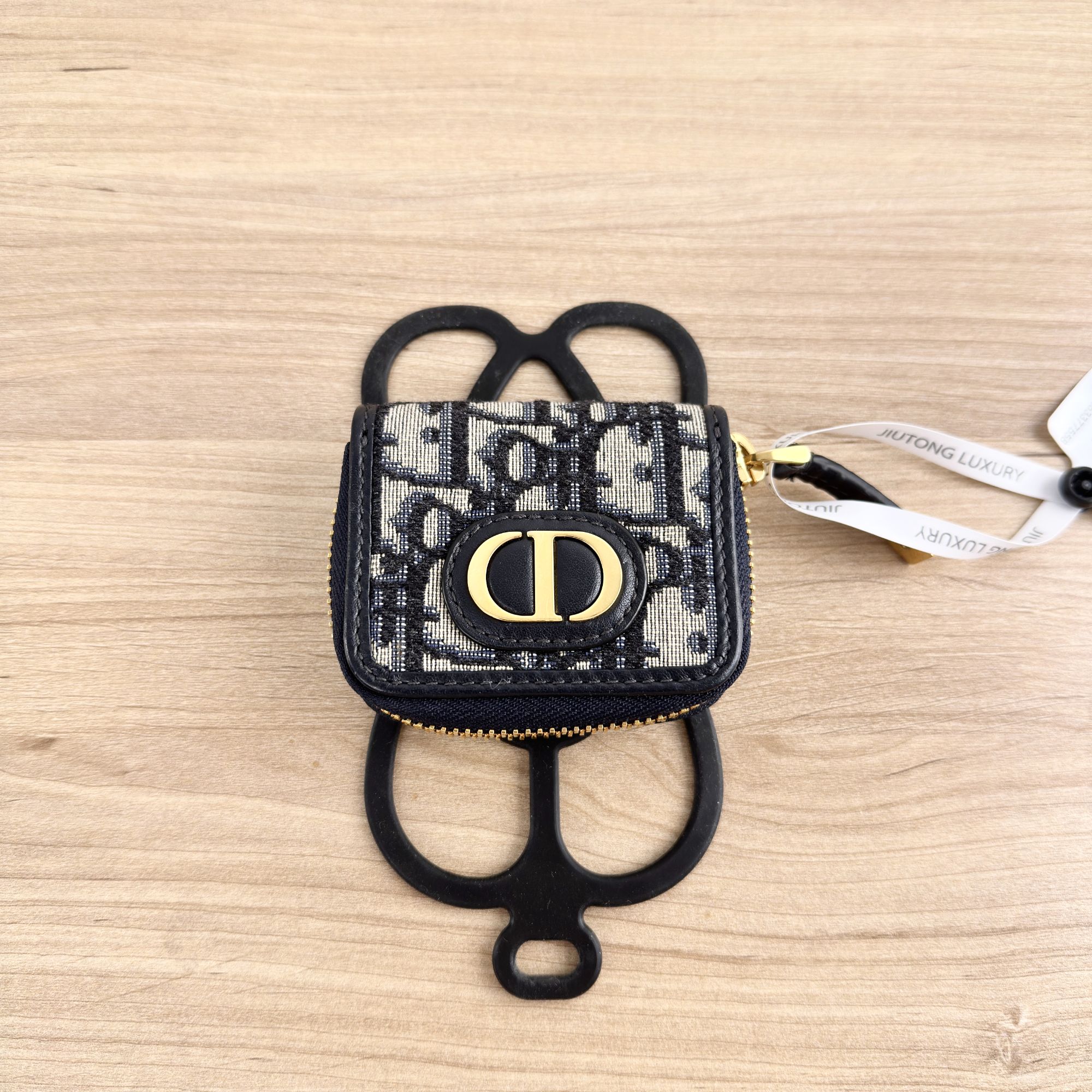 95新 DIOR/迪奥 老花Logo标志耳机包/7558