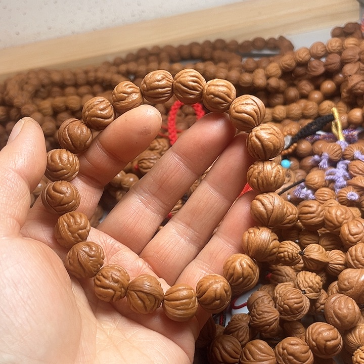 吊坠桃核你*秦岭龙纹金刚龙13尺寸手串微修