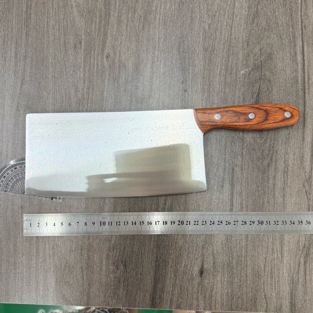 烧腊加厚加重斩切刀轴承钢加硬锻打商用菜刀厨师砍骨刀厨房可磨刀