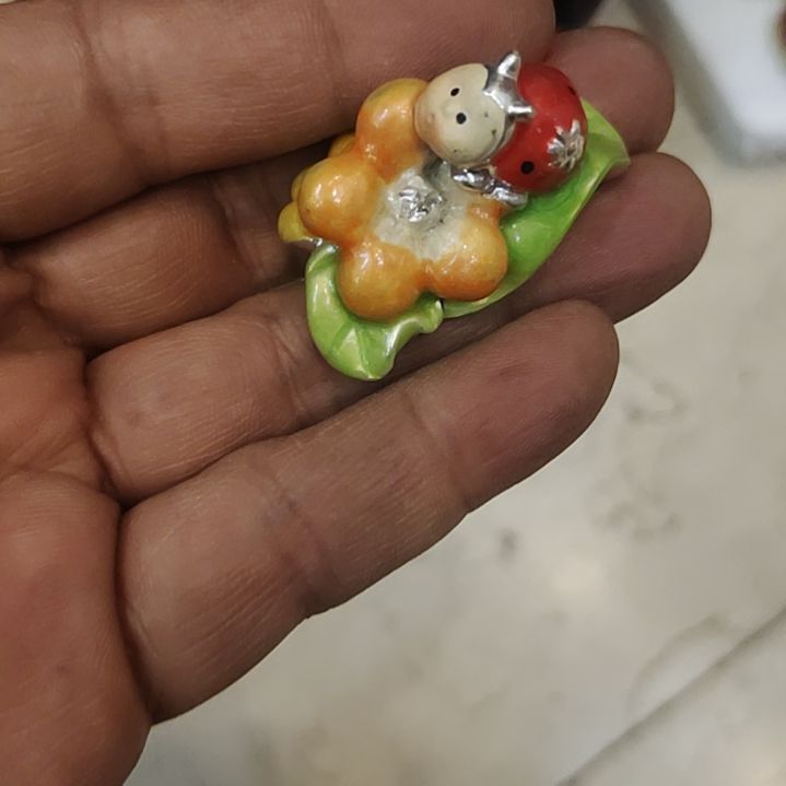 树脂阿****）孤品花园花盆摆件