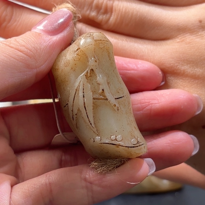 和田玉挂件未镶嵌用****4