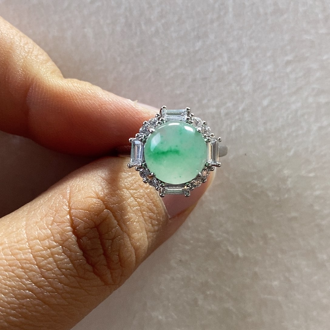 石英质玉戒指合金