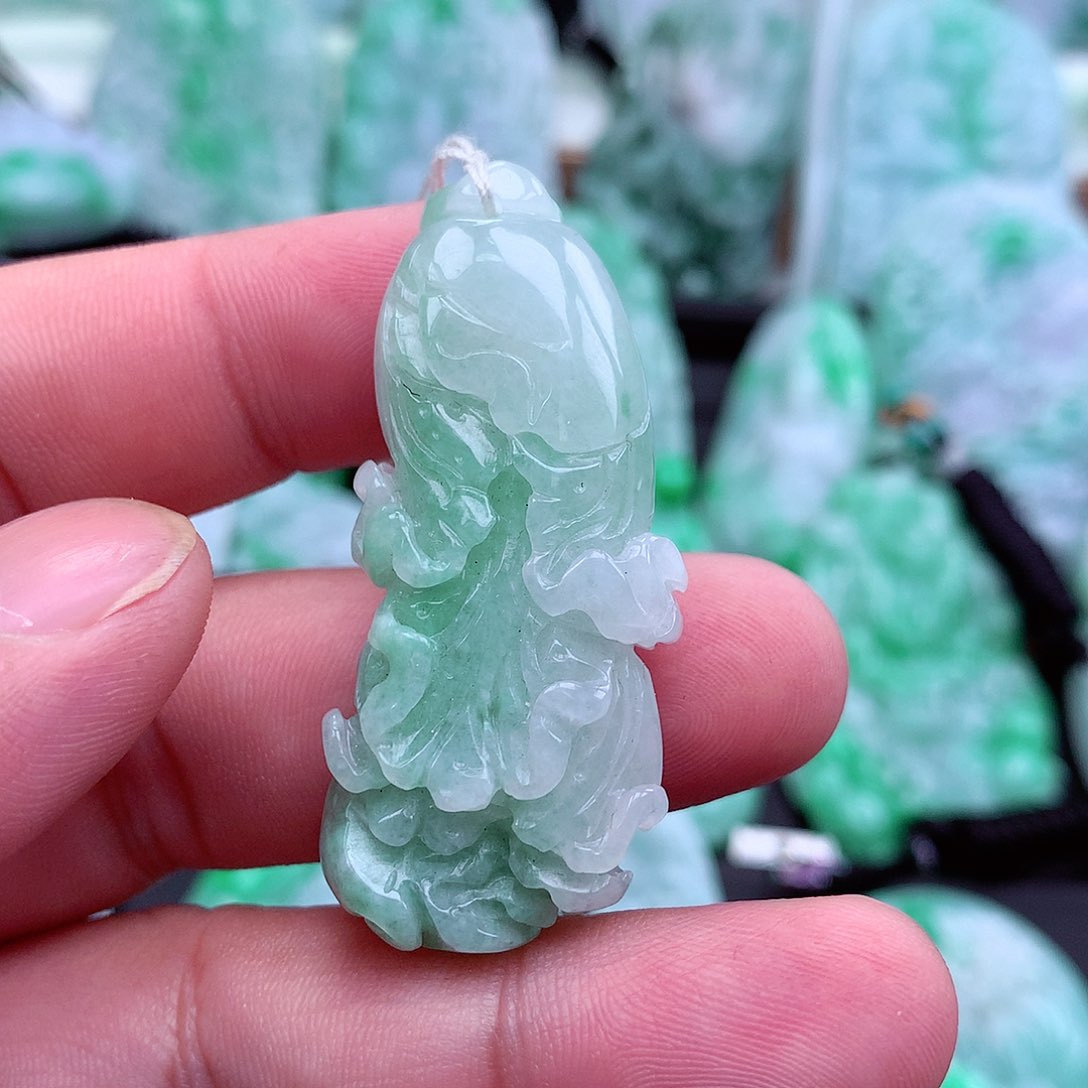 翡翠吊坠(不含链)未镶嵌