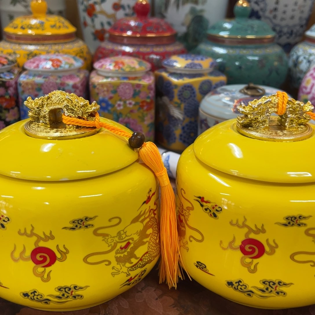 高端款家用茶叶罐