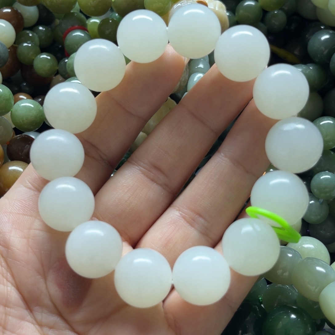 和田玉手链未镶嵌