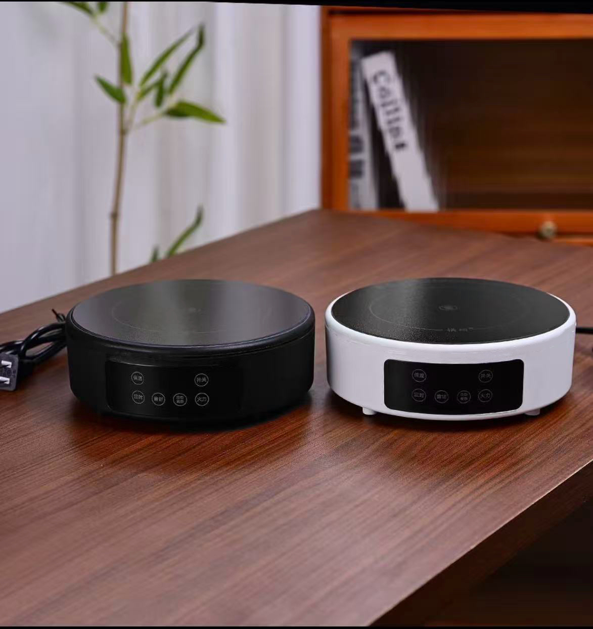 茶简大功率1500w台式烧水煮茶多功能圆形保温小型电陶炉单炉