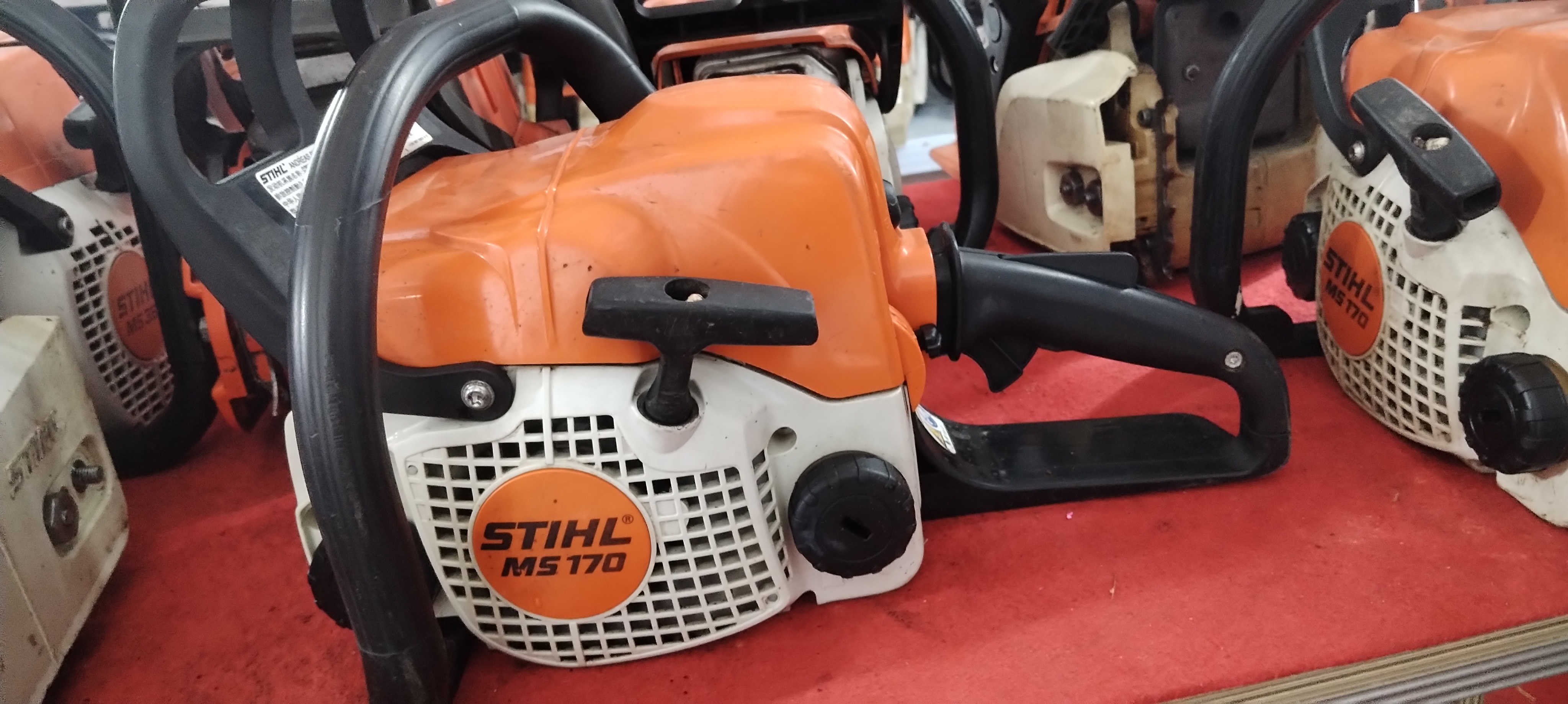 170油锯、配奥利根导板。