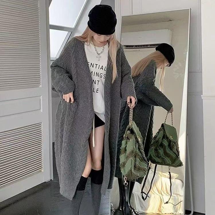 编号【101-200】韩系时尚百搭洋气复古宽松休闲慵懒风针织毛衣