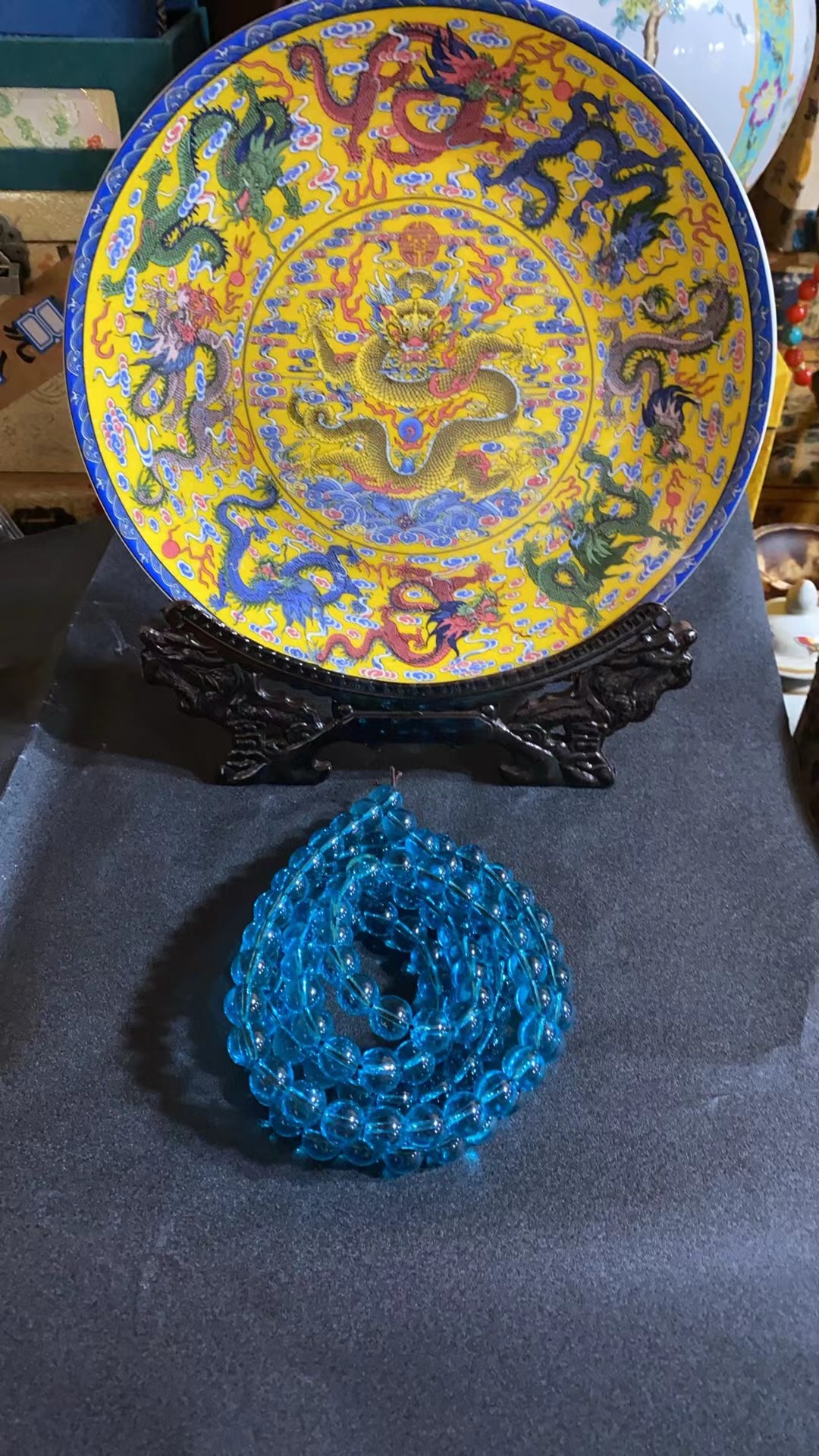 瓷盘水J摆件一个链接