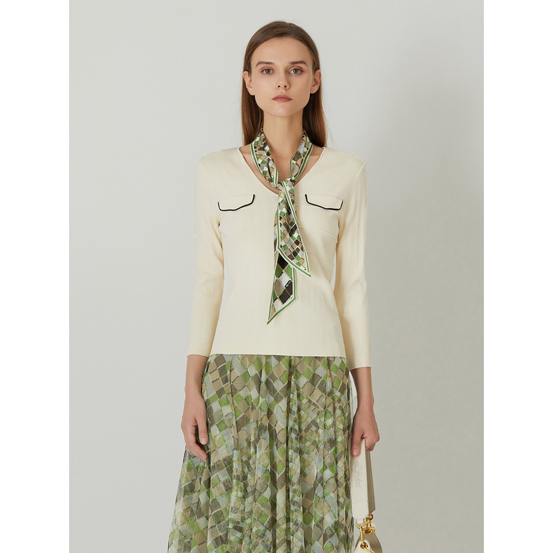 【诗语】莱芙艾迪儿套头针织衫1E1M42068