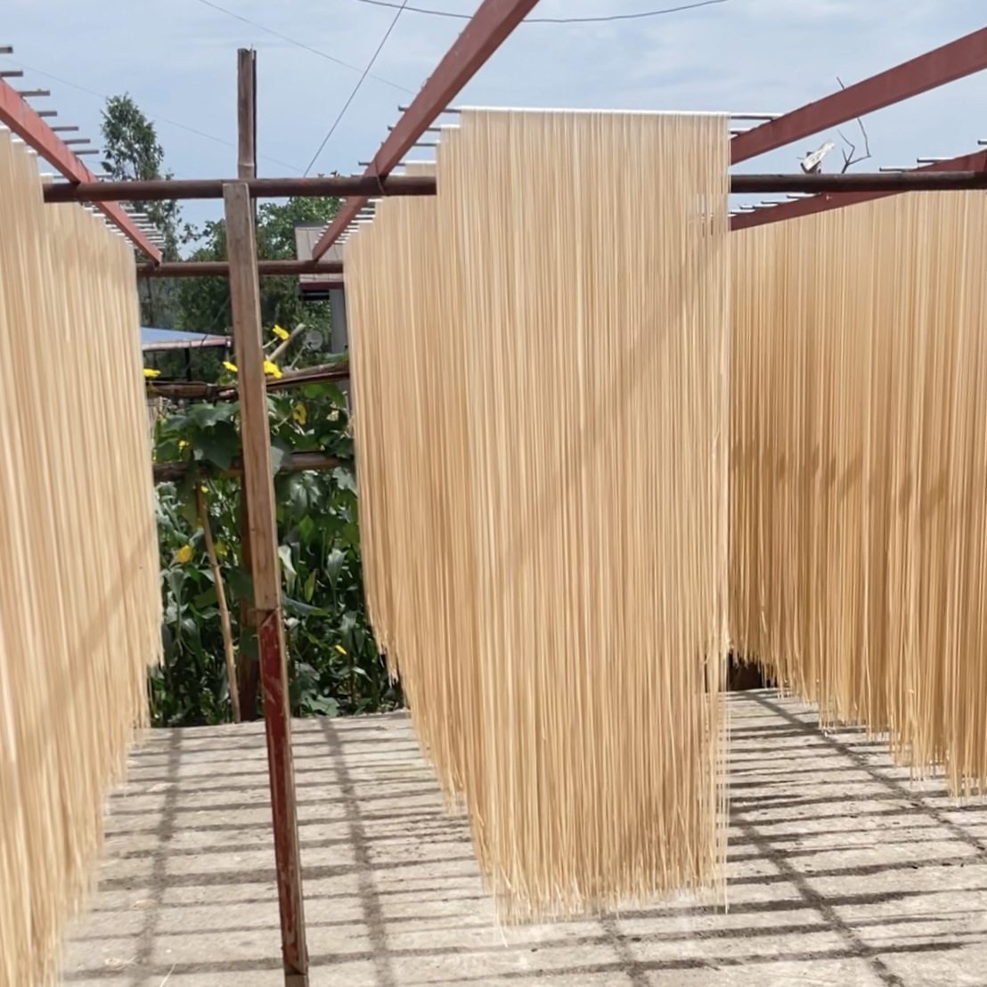 【农村土麦挂面5斤】四川农家土面条手工挂面含麦麸盐面条挂面包邮