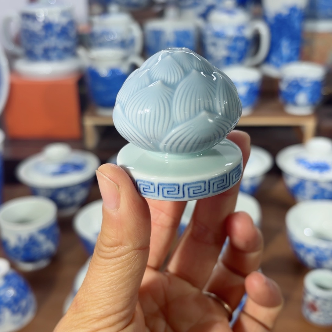 杯全手工全手绘陶瓷