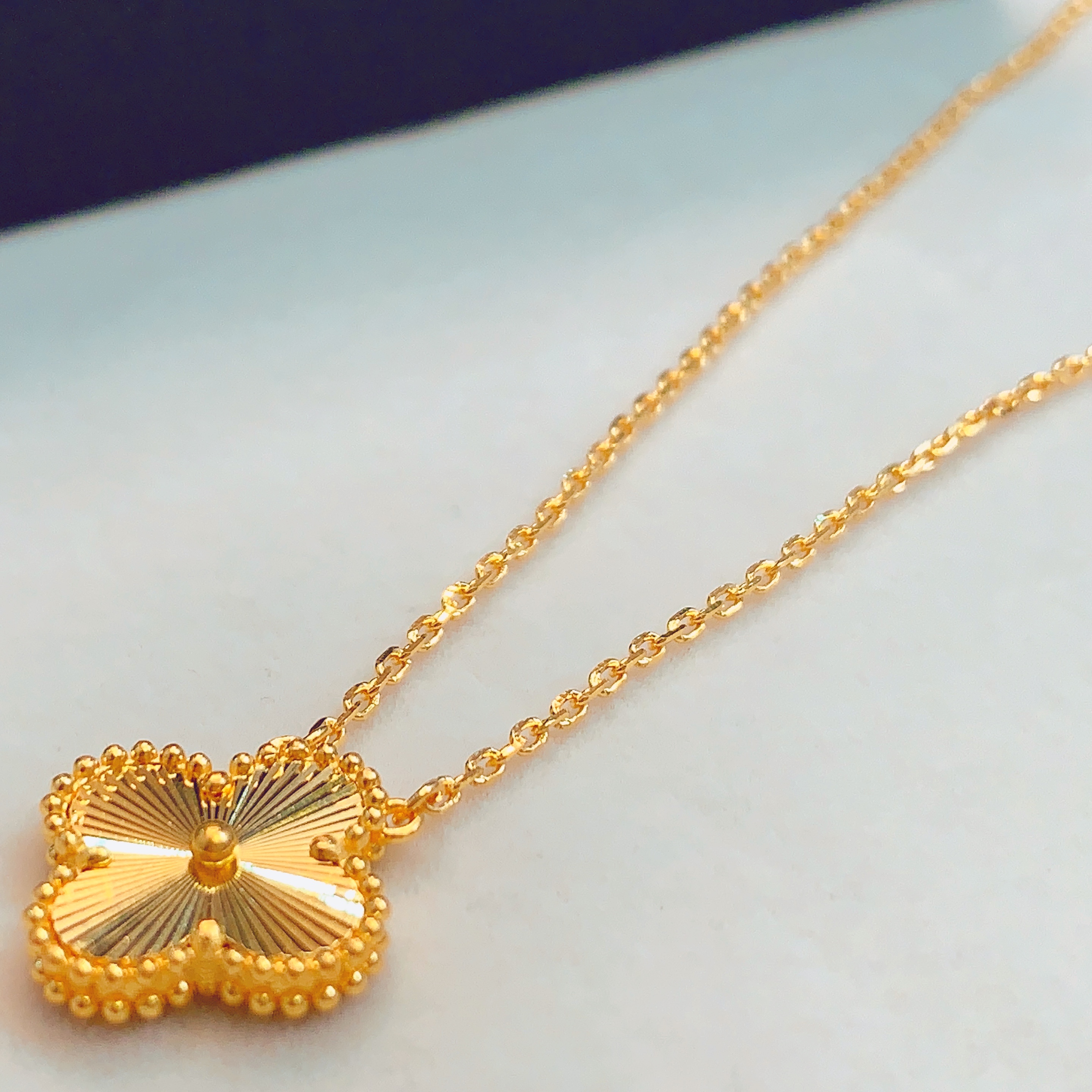 【水贝黄金】足 金999草套链C200