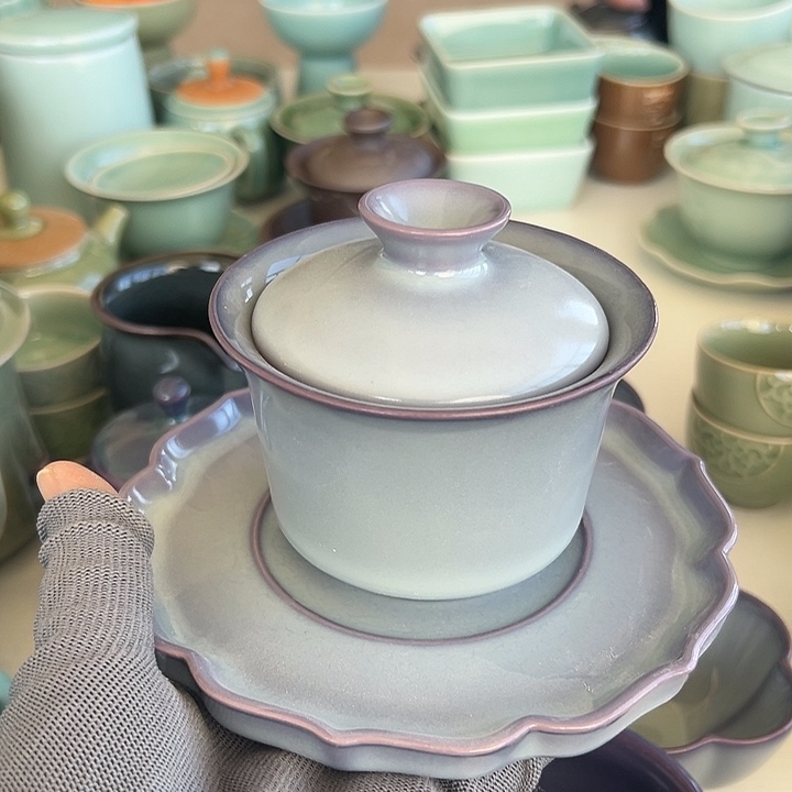 小米茶器龙泉青瓷