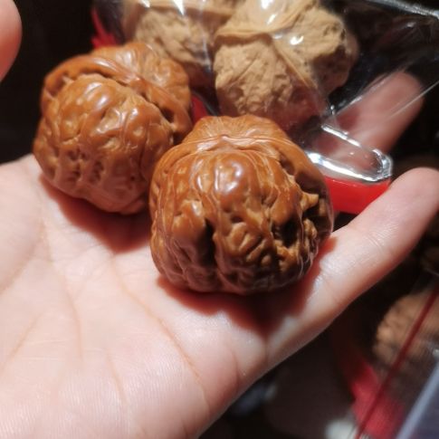 猴头核桃吊坠2对核桃