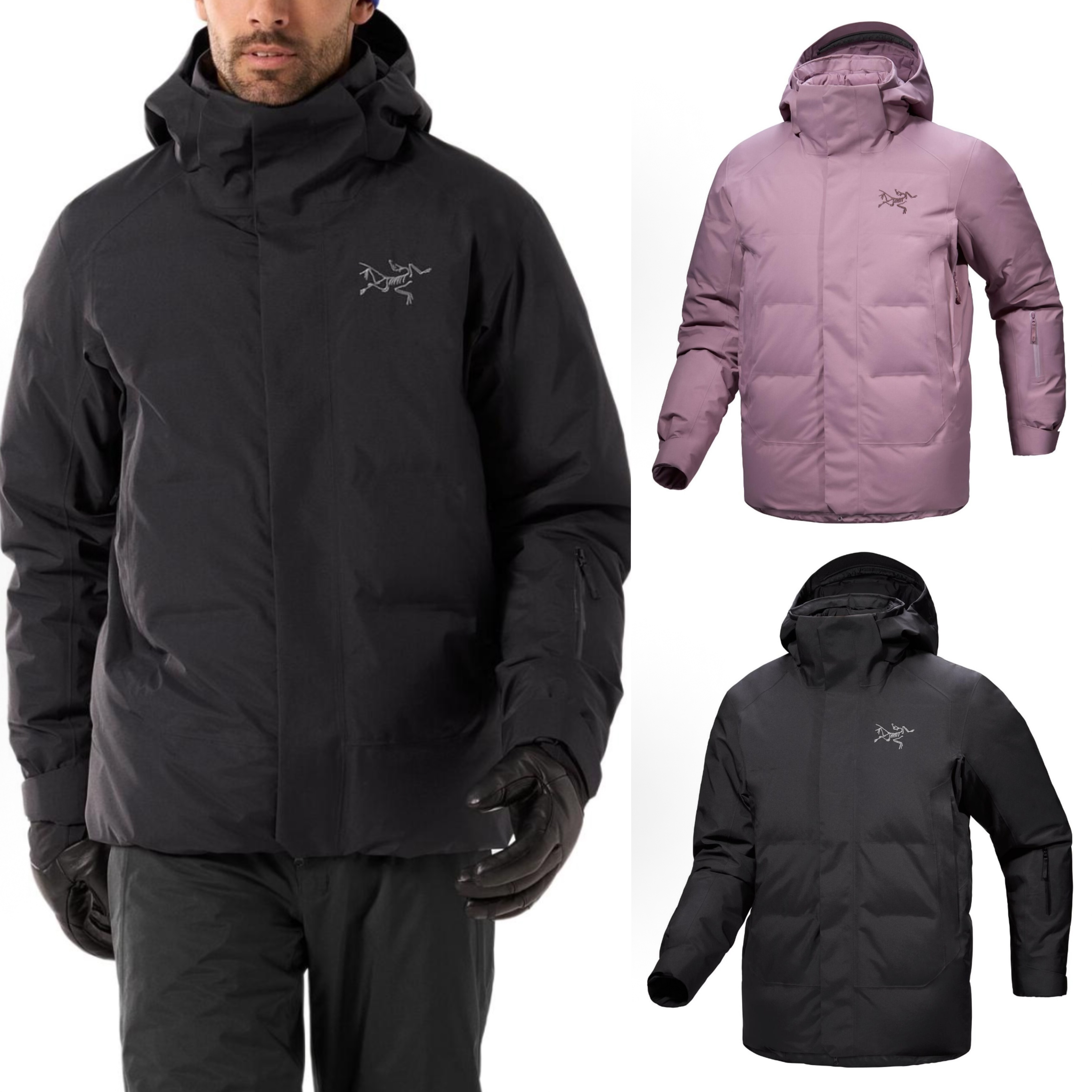 始祖鸟 Fissile SV 750蓬鹅绒防风防水羽绒夹克