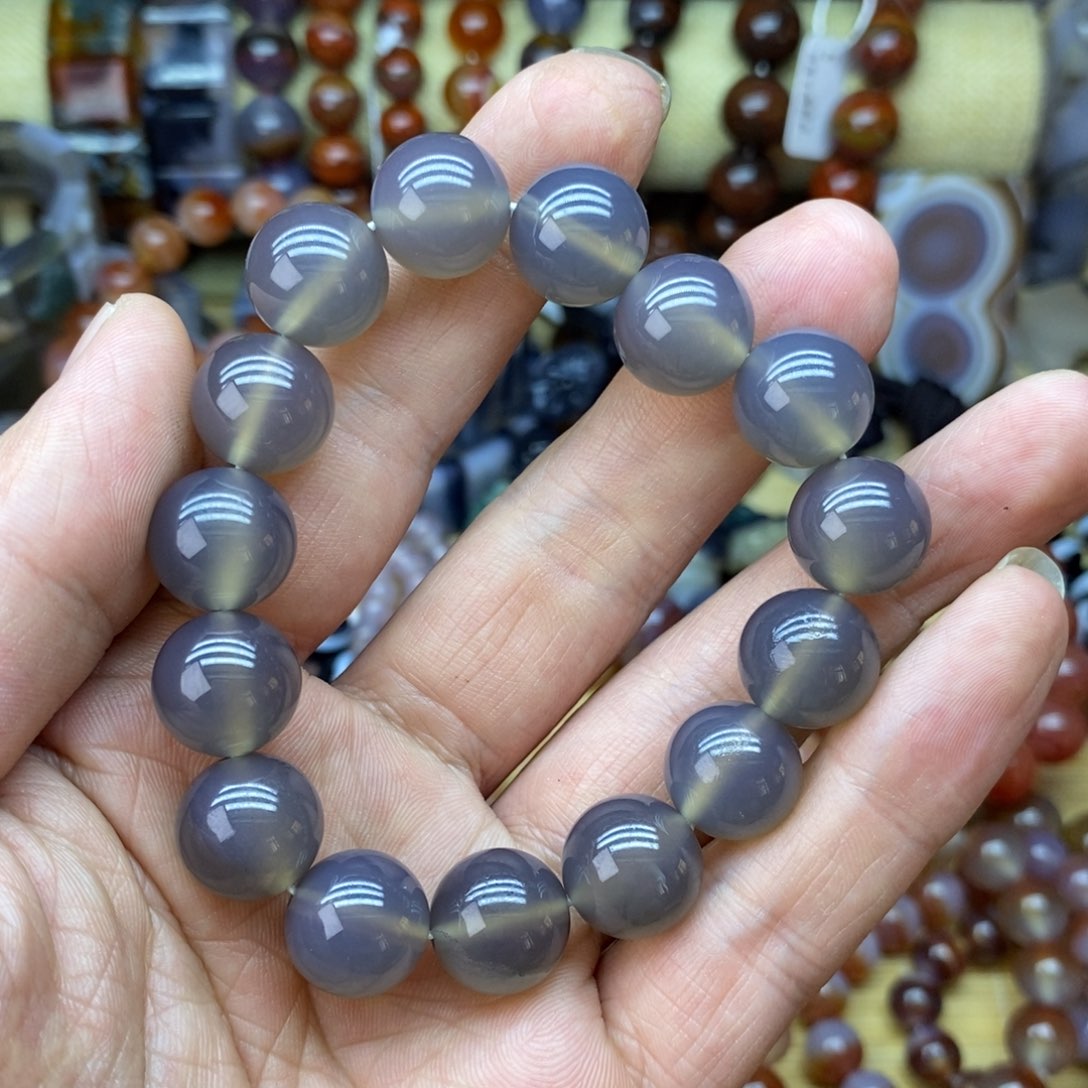 玛瑙/玉髓手链未镶嵌