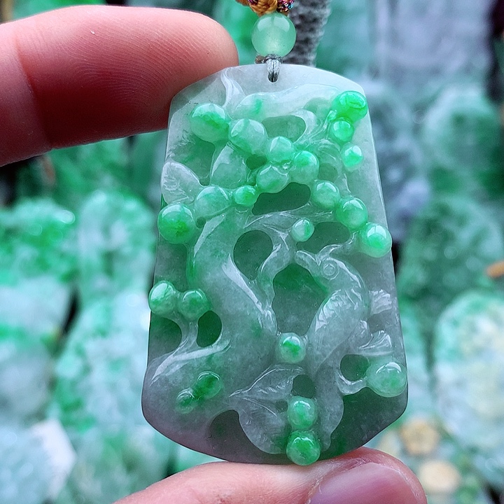 翡翠吊坠(不含链)未镶嵌