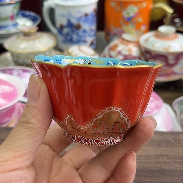 摆件景德镇陶瓷老厂瓷77