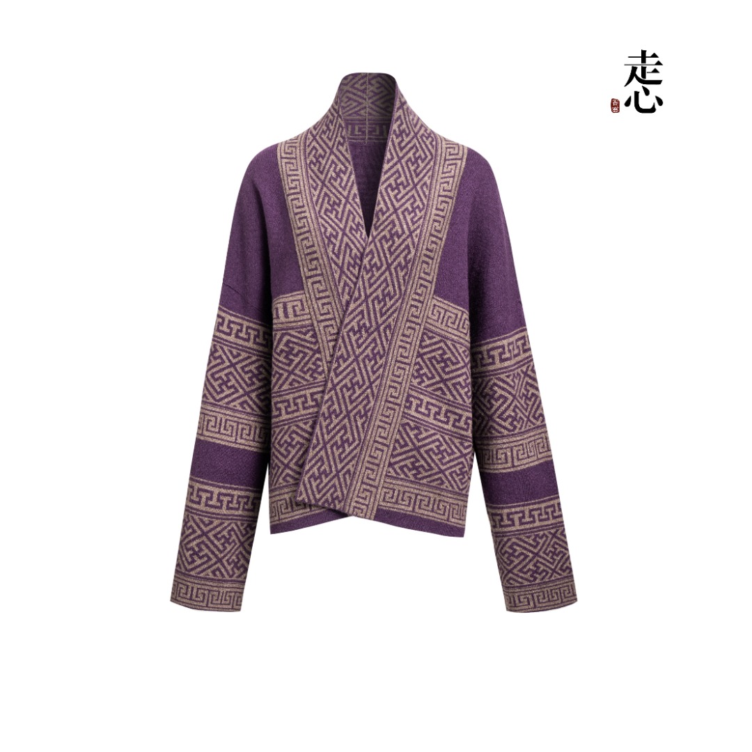 【走心非遗】开衫ZX2308羊绒秋冬必入款