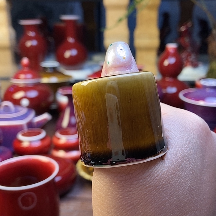 陶瓷景德镇名陶坊原矿郎红