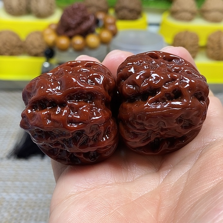 文玩核桃把件蛤蟆